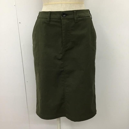 ザノースフェイス THE NORTH FACE スカート ミニスカート NBW81862 チノスカートバイソンチノスカート タイトスカート カジュアルスカート ミニスカート S 無地 カーキ / カーキ /  レディース USED 古着 中古 10099126