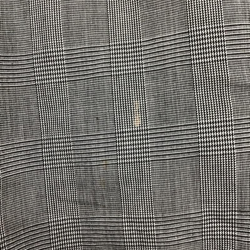 バーバリーブラックレーベル BURBERRY BLACK LABEL パンツ ショートパンツ D1R80-546-07 グレンチェック ロゴ、文字 白 / ホワイト / X 黒 / ブラック / X 灰 / グレー /  メンズ USED 古着 中古 10099148