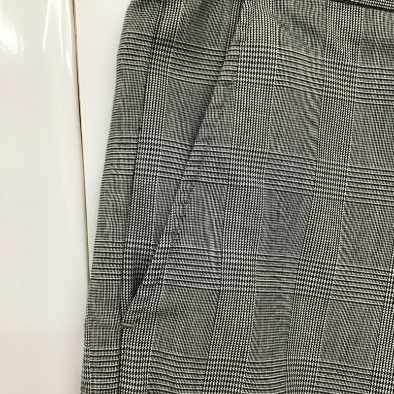 バーバリーブラックレーベル BURBERRY BLACK LABEL パンツ ショートパンツ D1R80-546-07 グレンチェック ロゴ、文字 白 / ホワイト / X 黒 / ブラック / X 灰 / グレー /  メンズ USED 古着 中古 10099148