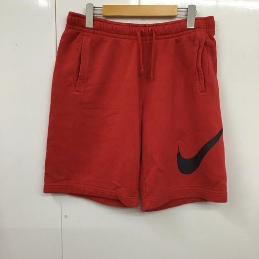 ナイキ NIKE パンツ ショートパンツ 843520-658 スウェットパンツ M ワンポイント 赤 / レッド /  メンズ USED 古着 中古 10099151