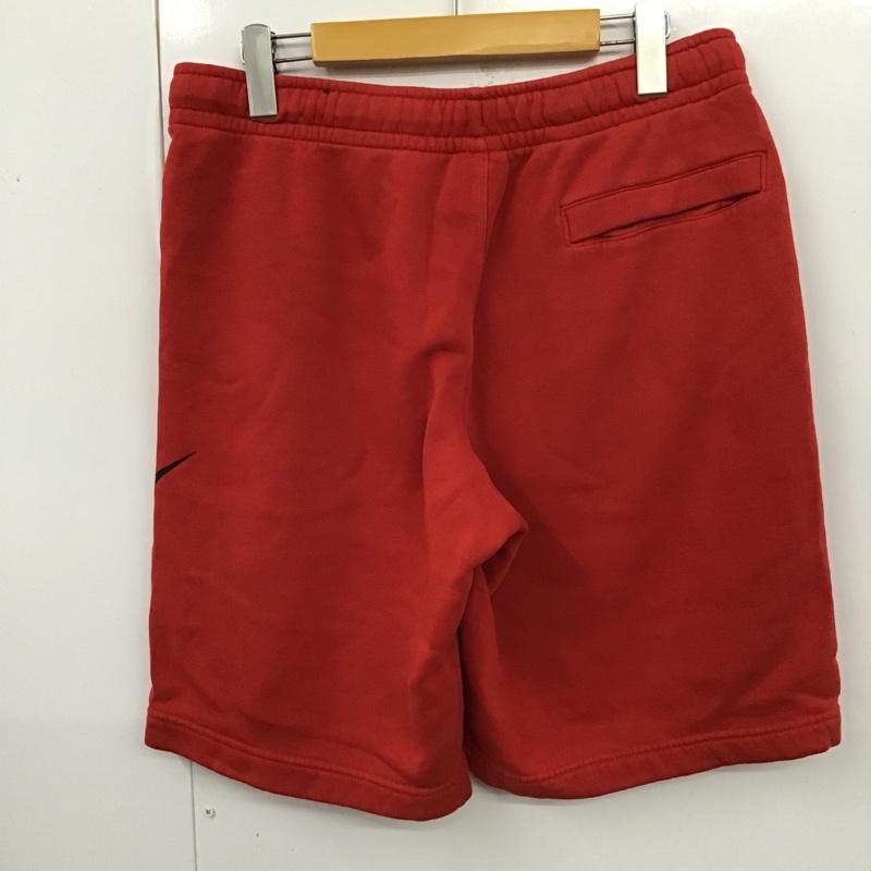 ナイキ NIKE パンツ ショートパンツ 843520-658 スウェットパンツ M ワンポイント 赤 / レッド /  メンズ USED 古着 中古 10099151