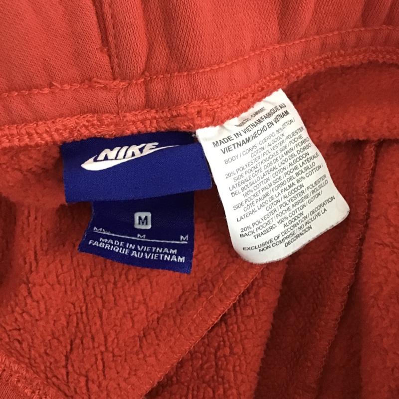 ナイキ NIKE パンツ ショートパンツ 843520-658 スウェットパンツ M ワンポイント 赤 / レッド /  メンズ USED 古着 中古 10099151