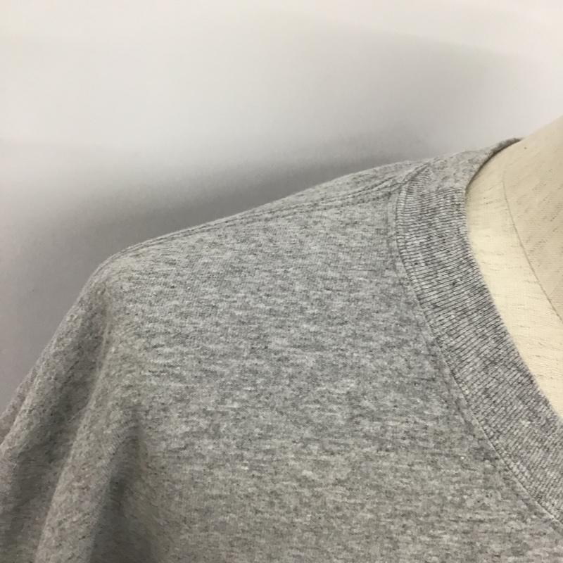 ディッキーズ Dickies Tシャツ 半袖 胸ポケット XL ロゴ、文字 灰 / グレー /  メンズ USED 古着 中古 10099153