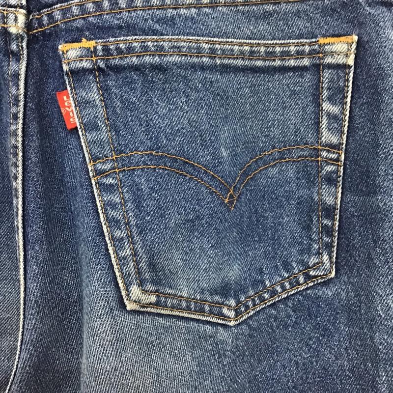 リーバイス Levi's パンツ デニム、ジーンズ 518-0243 518-0217 30インチ W30 L34 30インチ 無地 青 / ブルー /  メンズ USED 古着 中古 10099179