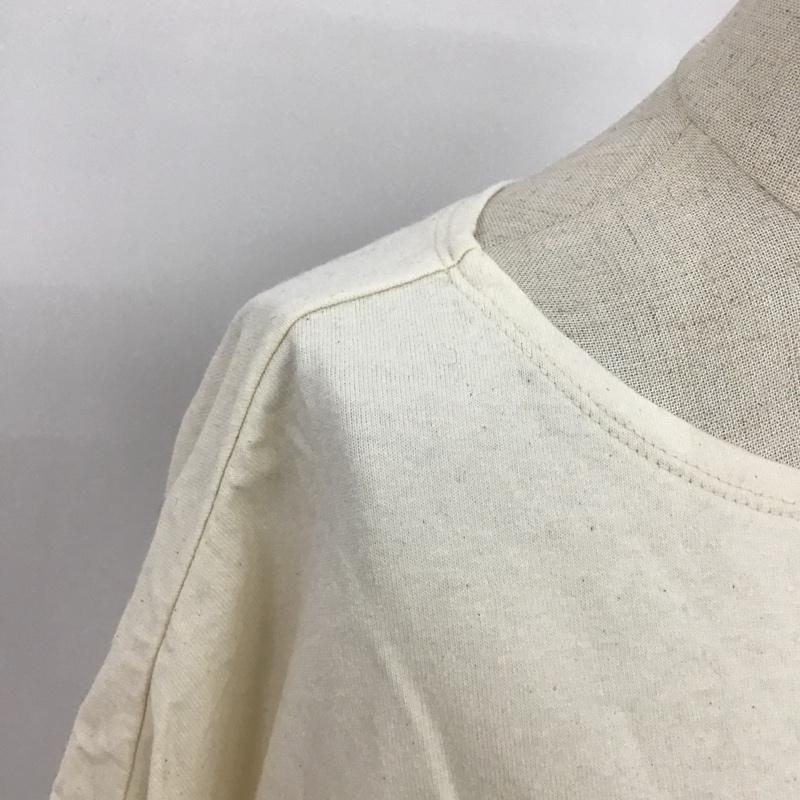 ネストローブ nest Robe カットソー 長袖 01173-1080 長袖カットソー クルーネックカットソー 無地 パフスリーブカットソー FREE 無地 オフホワイト / オフホワイト /  レディース USED 古着 中古 10099221