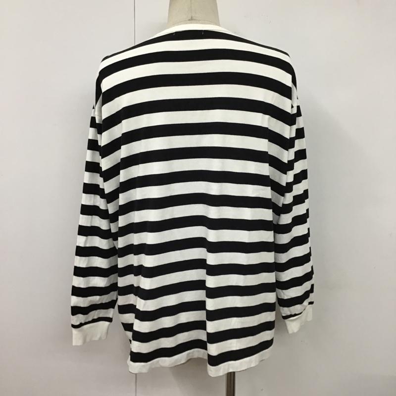 グラフペーパー Graphpaper Tシャツ 長袖 ボーダー gm201-70152B M ボーダー柄 マルチカラー / マルチカラー /  メンズ USED 古着 中古 10099263