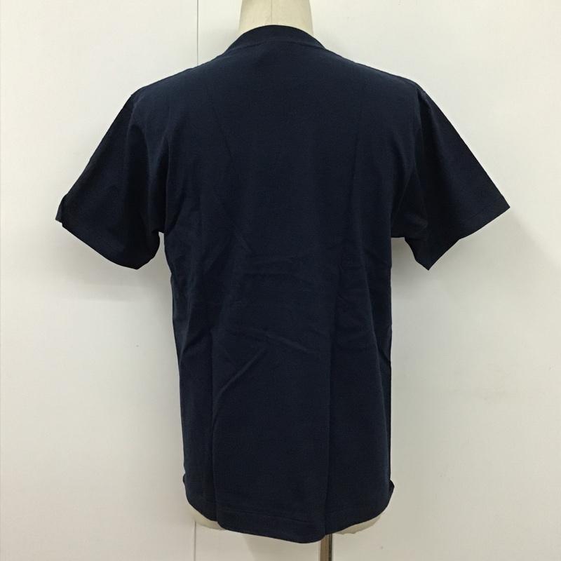 アベイシングエイプ A BATHING APE Tシャツ 半袖 プリントT 半袖 M ロゴ、文字 X プリント 紺 / ネイビー /  メンズ USED 古着 中古 10099270