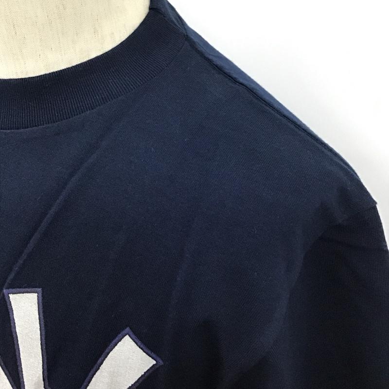 アベイシングエイプ A BATHING APE Tシャツ 半袖 プリントT 半袖 M ロゴ、文字 X プリント 紺 / ネイビー /  メンズ USED 古着 中古 10099270