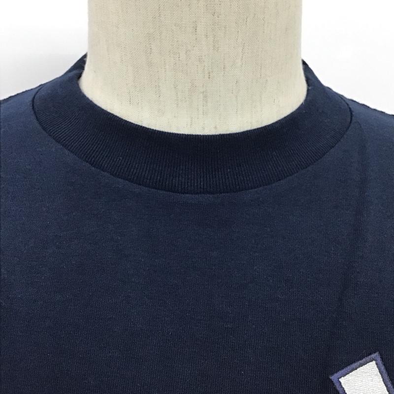 アベイシングエイプ A BATHING APE Tシャツ 半袖 プリントT 半袖 M ロゴ、文字 X プリント 紺 / ネイビー /  メンズ USED 古着 中古 10099270