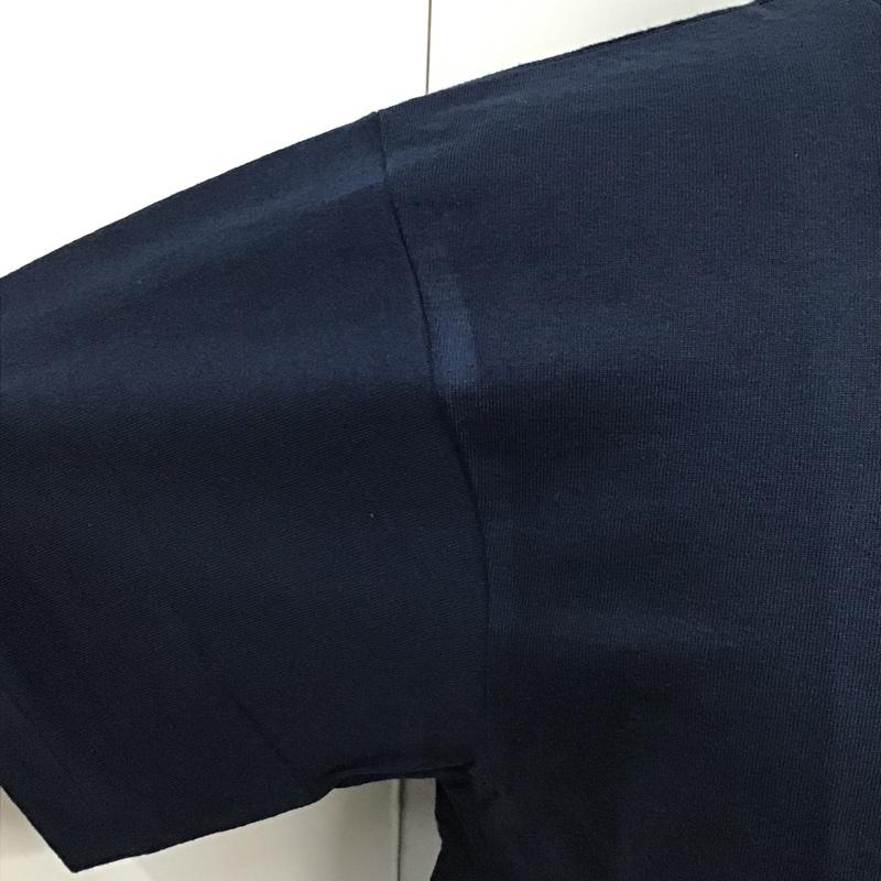 アベイシングエイプ A BATHING APE Tシャツ 半袖 プリントT 半袖 M ロゴ、文字 X プリント 紺 / ネイビー /  メンズ USED 古着 中古 10099270