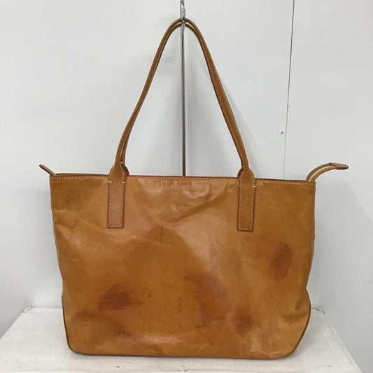 ゲンテン genten トートバッグ トートバッグ レザー ロゴ、文字 茶 / ブラウン /  レディース USED 古着 中古 10099285