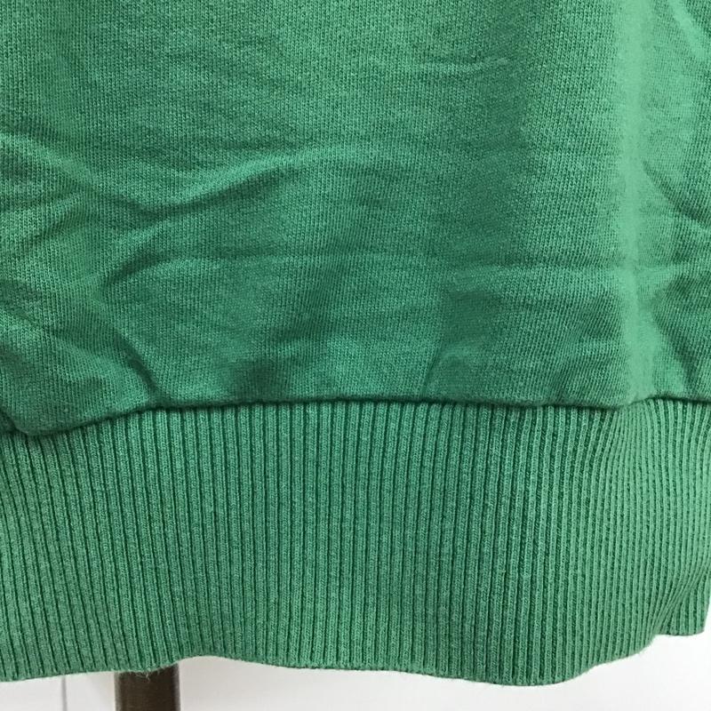 チャンピオン Champion カットソー 半袖 CW-P010 スウェット ロゴ、文字 緑 / グリーン /  レディース USED 古着 中古 10099316