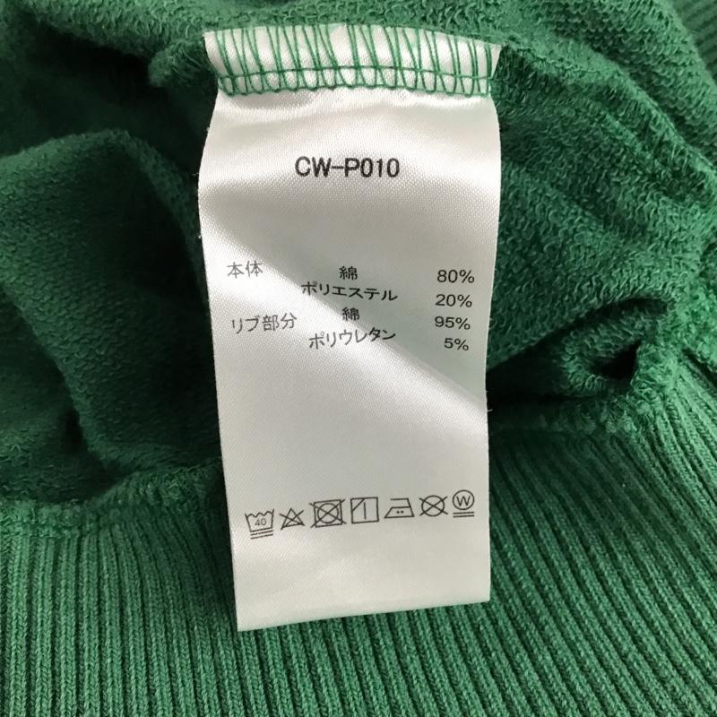チャンピオン Champion カットソー 半袖 CW-P010 スウェット ロゴ、文字 緑 / グリーン /  レディース USED 古着 中古 10099316