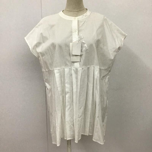 ローリーズファーム LOWRYS FARM カットソー 半袖 LF621168 タックシャツSS タグ付き FREE 無地 白 / ホワイト /  レディース USED 古着 中古 10099341