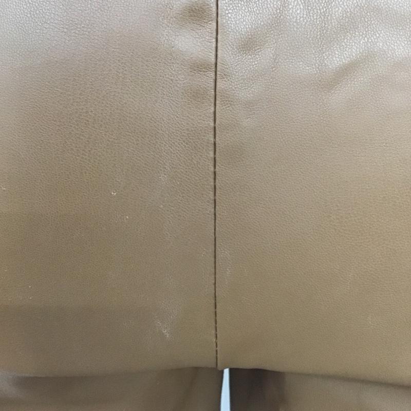 ザラ ZARA ボトムス ボトムス フェイクレザーパンツ ストレートパンツ スリムパンツ カジュアルパンツ ストレッチパンツ ジップアップパンツ XS 無地 キャメル / キャメル /  レディース USED 古着 中古 10099351
