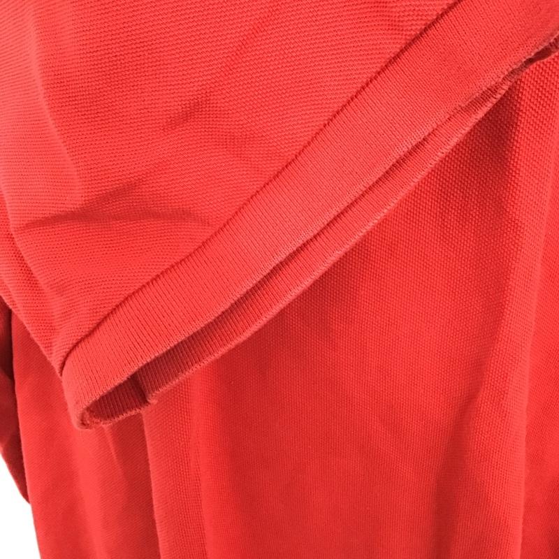ポロラルフローレン POLO RALPH LAUREN ポロシャツ 半袖 半袖ポロシャツ カラーカットソー BIGサイズ カジュアルカットソー ロゴ、文字 赤 / レッド /  メンズ USED 古着 中古 10099357
