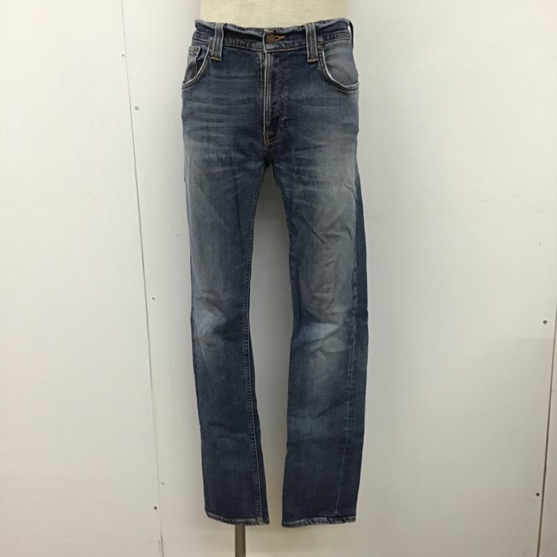 ヌーディージーンズ Nudie Jeans パンツ デニム、ジーンズ W30L32 30インチ 無地 インディゴ / インディゴ /  メンズ USED 古着 中古 10099371