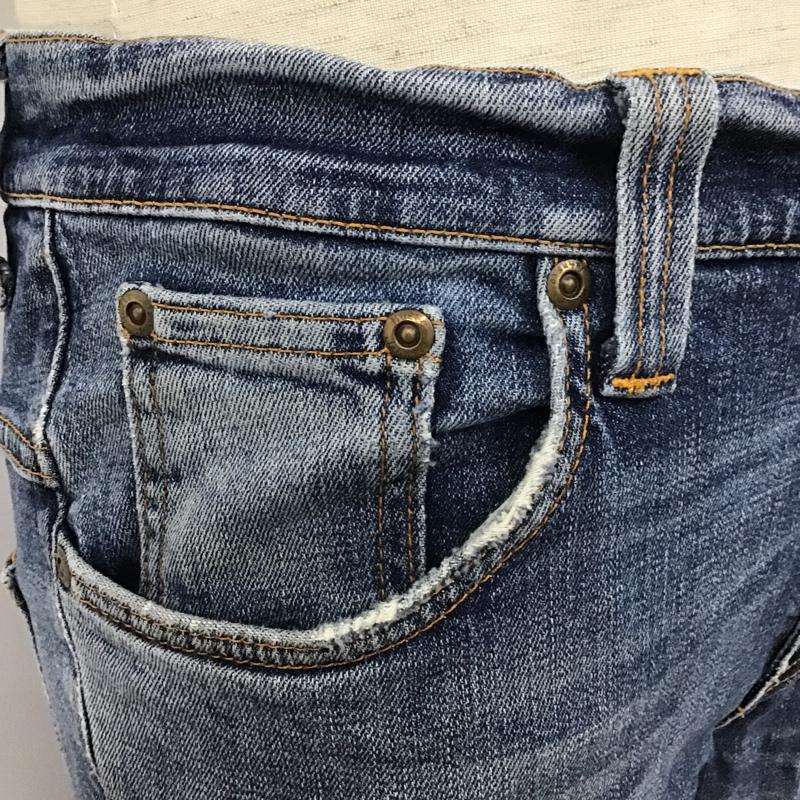 ヌーディージーンズ Nudie Jeans パンツ デニム、ジーンズ W30L32 30インチ 無地 インディゴ / インディゴ /  メンズ USED 古着 中古 10099371