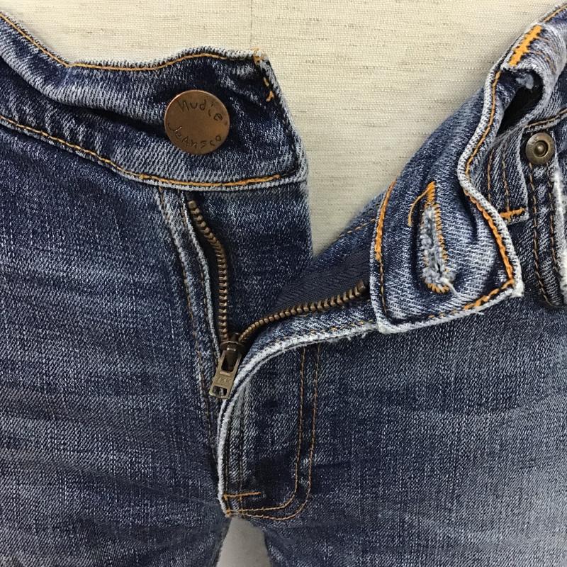 ヌーディージーンズ Nudie Jeans パンツ デニム、ジーンズ W30L32 30インチ 無地 インディゴ / インディゴ /  メンズ USED 古着 中古 10099371