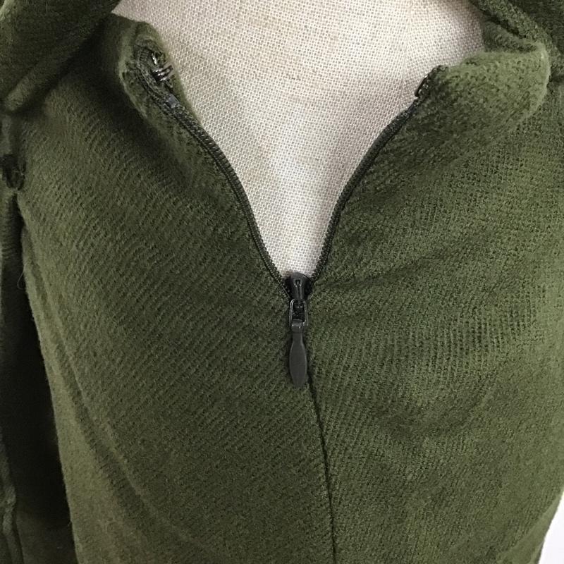 アルアバイル allureville スカート ひざ丈スカート 1 無地 カーキ / カーキ /  レディース USED 古着 中古 10099384