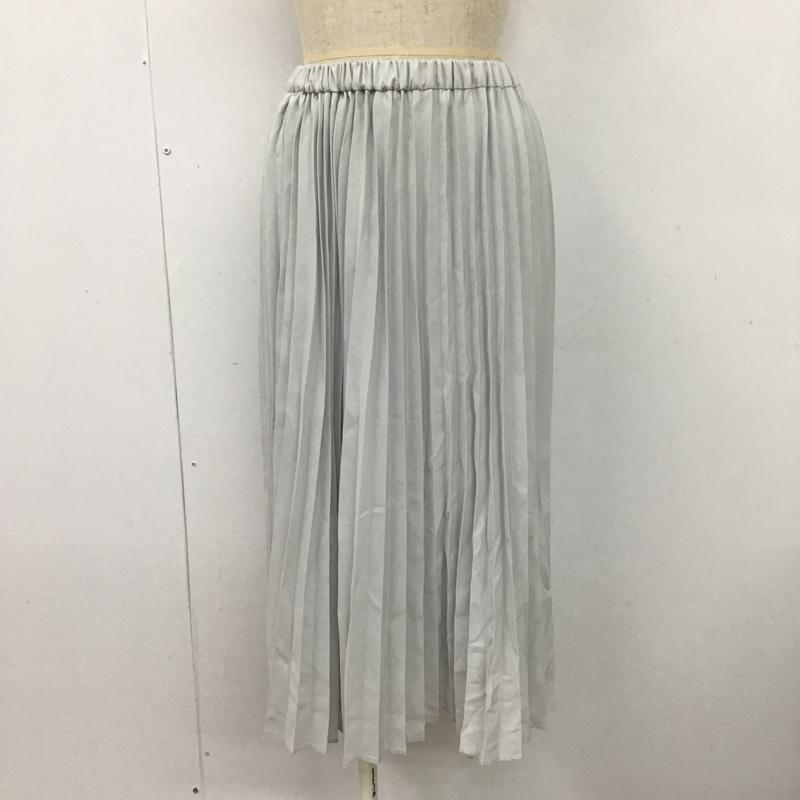 アパートバイローリーズ apart by lowrys スカート ロングスカート プリーツスカート FREE 無地 灰 / グレー /  レディース USED 古着 中古 10099385