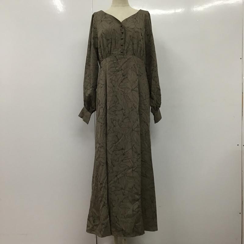 ミスティウーマン mysty woman ワンピース ロングスカート FREE 総柄 マルチカラー / マルチカラー /  レディース USED 古着 中古 10099401
