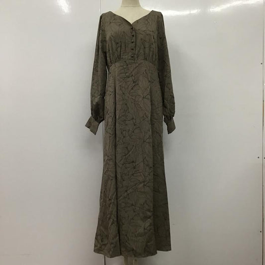 ミスティウーマン mysty woman ワンピース ロングスカート FREE 総柄 マルチカラー / マルチカラー /  レディース USED 古着 中古 10099401