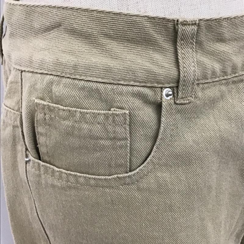 セレクトモカ select MOCA パンツ デニム、ジーンズ デニムパンツ ワーカージーンズ カジュアルパンツ ストレートパンツ M 無地 ベージュ / ベージュ /  レディース USED 古着 中古 10099412