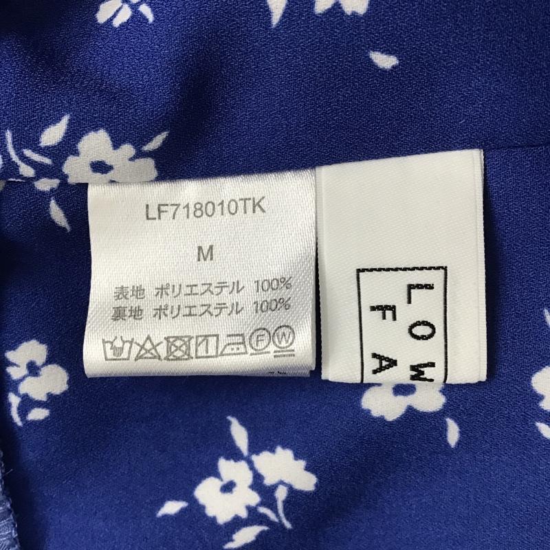 ローリーズファーム LOWRYS FARM ワンピース ロングスカート LF718010TK ロングスカートワンピース 花柄 ハイウエストワンピース オールインワン M 総柄 X 花柄 青 / ブルー /  レディース USED 古着 中古 10099417