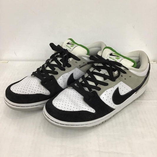 ナイキ NIKE スニーカー スニーカー BQ6817-011 SB Dunk Low PRO 29cm 29.0cm ロゴ、文字 白 / ホワイト / X 黒 / ブラック / X 灰 / グレー / X 黄緑 / イエローグリーン /  メンズ USED 古着 中古 10099452