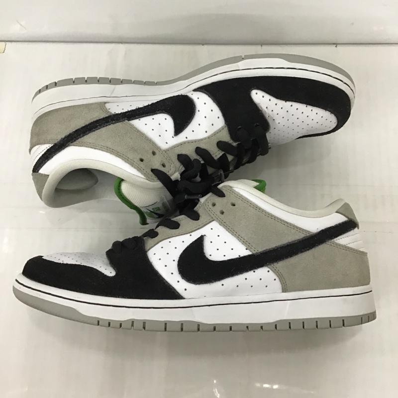 ナイキ NIKE スニーカー スニーカー BQ6817-011 SB Dunk Low PRO 29cm 29.0cm ロゴ、文字 白 / ホワイト / X 黒 / ブラック / X 灰 / グレー / X 黄緑 / イエローグリーン /  メンズ USED 古着 中古 10099452