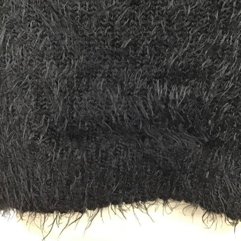 ヘザー Heather ニット、セーター 半袖 HE060506EM ショートニットベスト FREE 無地 黒 / ブラック /  レディース USED 古着 中古 10099471