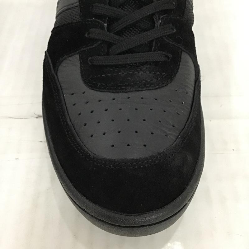 フレッドペリー FRED PERRY スニーカー スニーカー F-29616 UK7 ワンポイント 黒 / ブラック /  メンズ USED 古着 中古 10099475