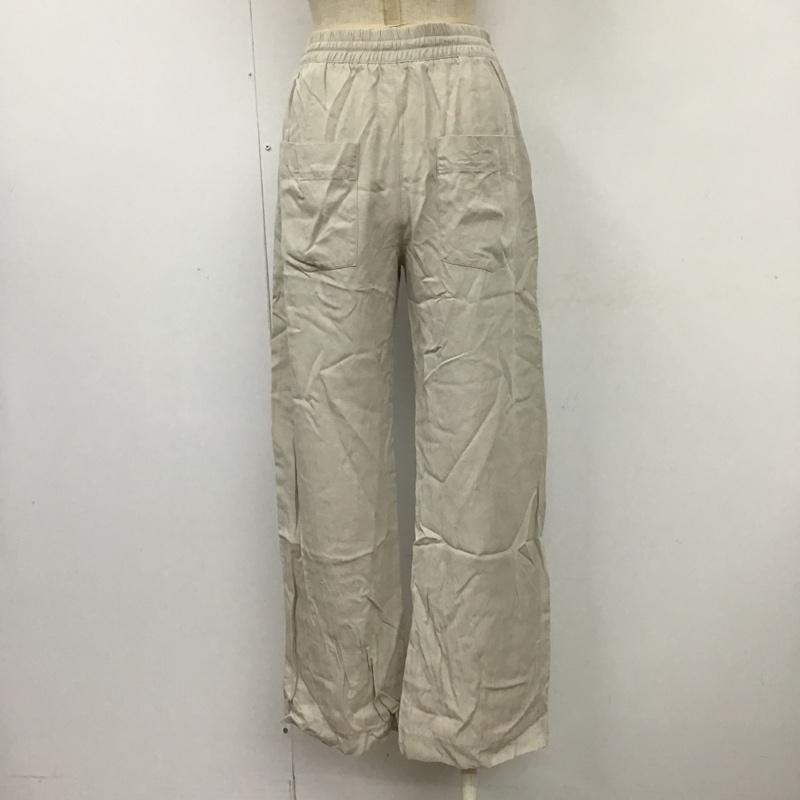 ザラ ZARA ボトムス ボトムス 7149 240 806 イージーパンツ XS 無地 アイボリー / アイボリー /  レディース USED 古着 中古 10099486
