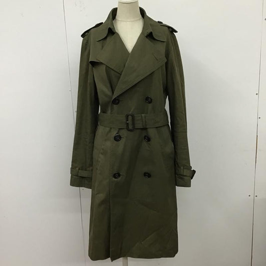 ビューティアンドユース BEAUTY&YOUTH コート トレンチコート 1625-199-0017 L 無地 カーキ / カーキ /  レディース USED 古着 中古 10099506