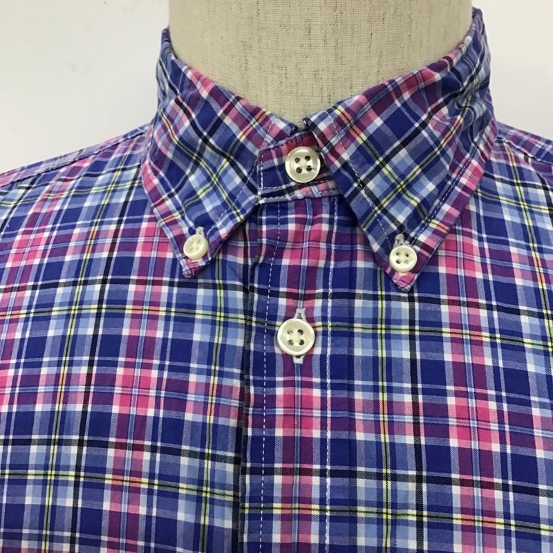 ラルフローレン RALPHLAUREN シャツ、ブラウス 半袖 半袖シャツ チェックシャツ ボタンダウンシャツ カジュアルシャツ XL チェック マルチカラー / マルチカラー /  メンズ USED 古着 中古 10099574