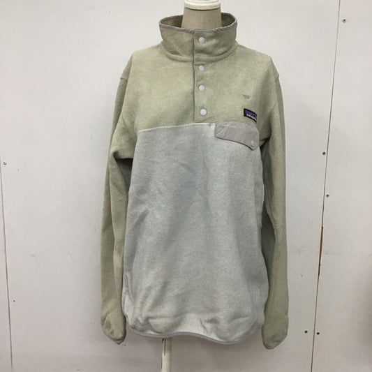 パタゴニア patagonia ジャケット、上着 ジャケット、ブレザー 25455FA15 フリースジャケット カジュアルジャケット プルオーバー S ロゴ、文字 ベージュ / ベージュ /  レディース USED 古着 中古 10099587