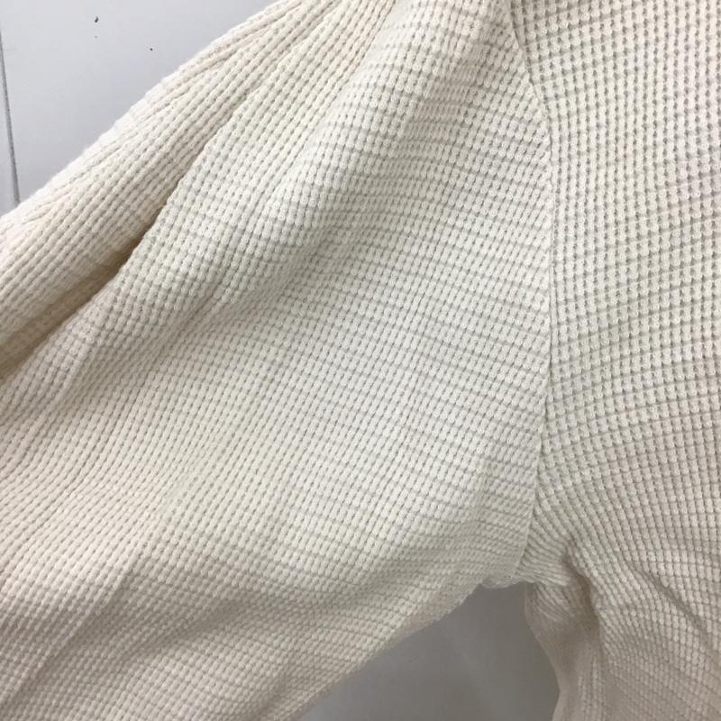 ジーナシス JEANASIS カットソー 長袖 JS062748SB ヘムラウンドカットソー FREE 無地 アイボリー / アイボリー /  レディース USED 古着 中古 10099601