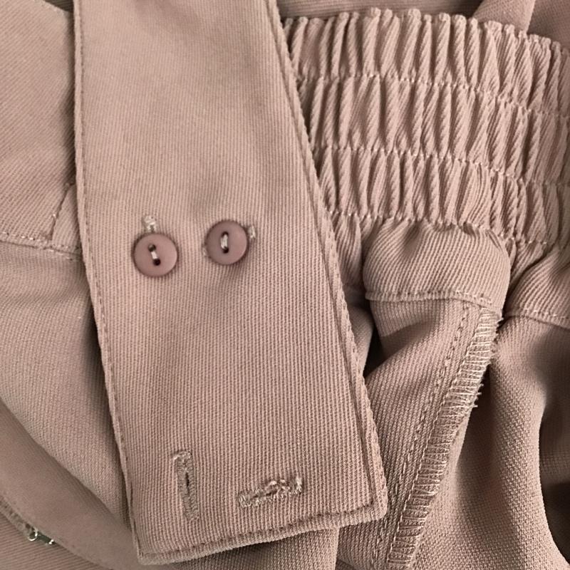 アズールバイマウジー AZUL BY MOUSSY ボトムス ボトムス 250FSC31-174C ツイルサスペンダーパンツ 2WAY ハイウエスト S 無地 桃 / ピンク /  レディース USED 古着 中古 10099639