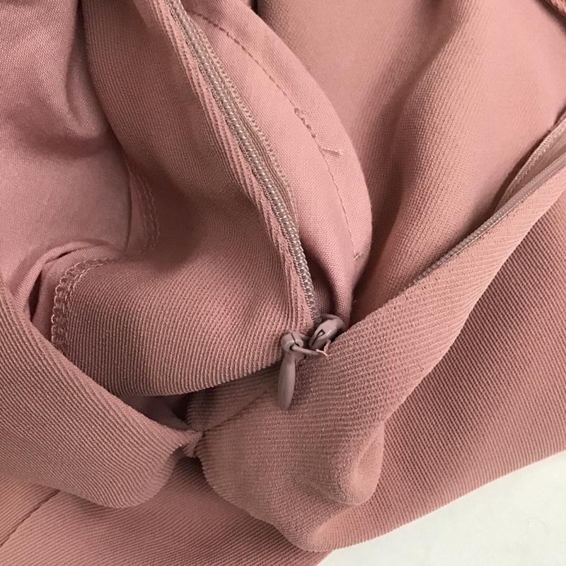 アズールバイマウジー AZUL BY MOUSSY ボトムス ボトムス 250FSC31-174C ツイルサスペンダーパンツ 2WAY ハイウエスト S 無地 桃 / ピンク /  レディース USED 古着 中古 10099639