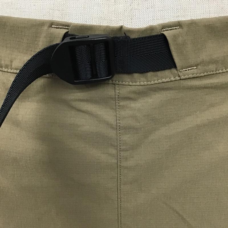 モンベル mont-bell パンツ ショートパンツ 1105580 キャニオンショーツ M ロゴ、文字 ベージュ / ベージュ / X チャコールグレー / チャコールグレー / X マスタード / マスタード /  レディース USED 古着 中古 10099664