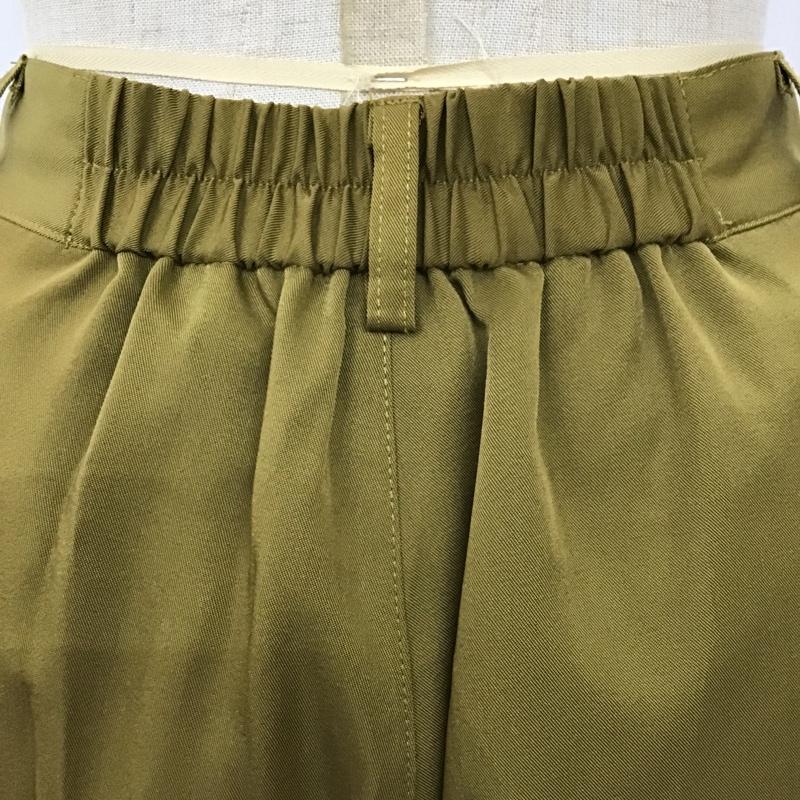 エモダ EMODA ボトムス ボトムス 122040742401-01 裾スリットパンツ FREE 無地 マスタード / マスタード /  レディース USED 古着 中古 10099676