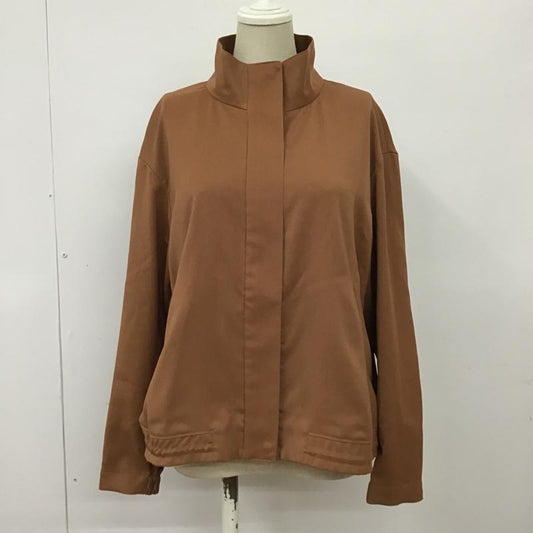 アンタイトル UNTITLED ジャケット、上着 ジャケット、ブレザー AG153-43321JJ スタンドネック 1 無地 茶 / ブラウン /  レディース USED 古着 中古 10099677