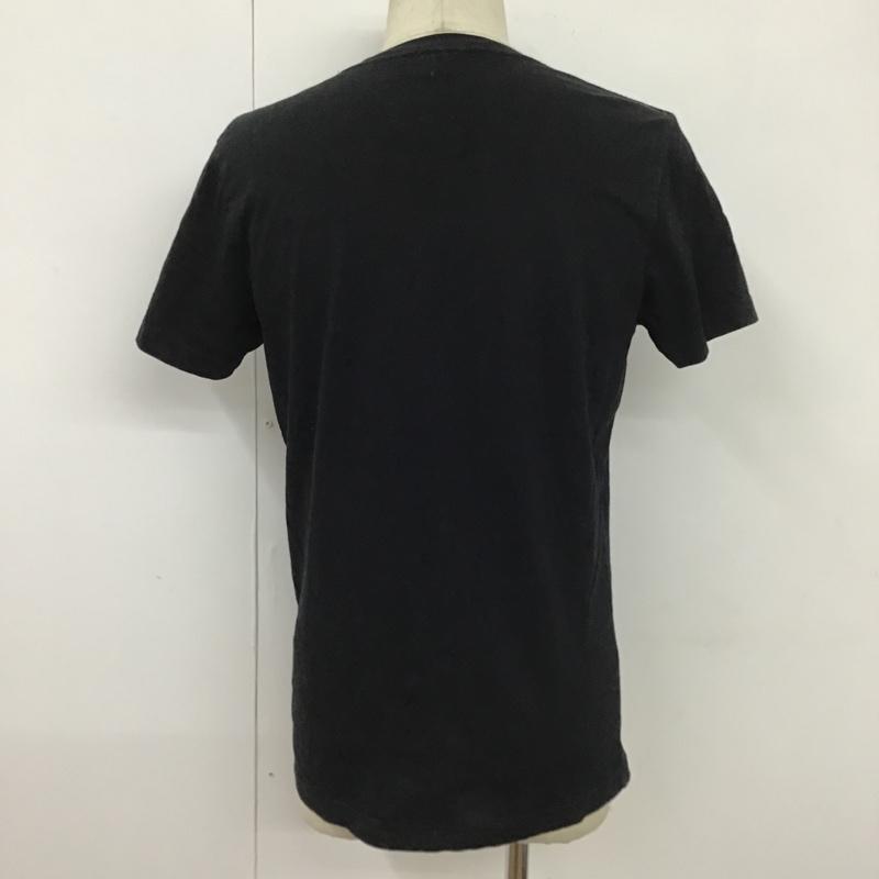 ディーゼル DIESEL Tシャツ 半袖 クルーネック ロゴ S プリント 黒 / ブラック /  メンズ USED 古着 中古 10099697