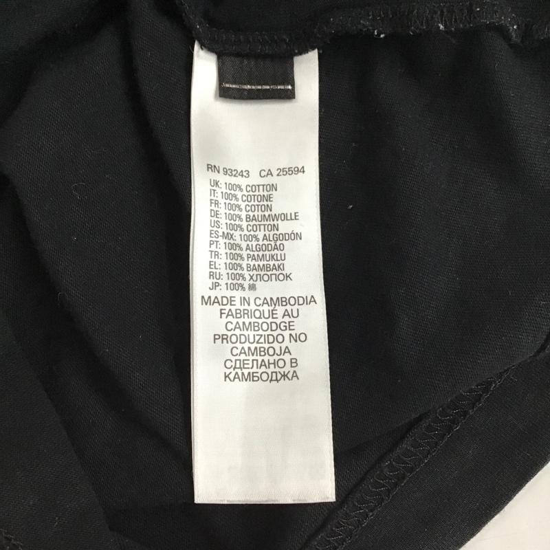 ディーゼル DIESEL Tシャツ 半袖 クルーネック ロゴ S プリント 黒 / ブラック /  メンズ USED 古着 中古 10099697