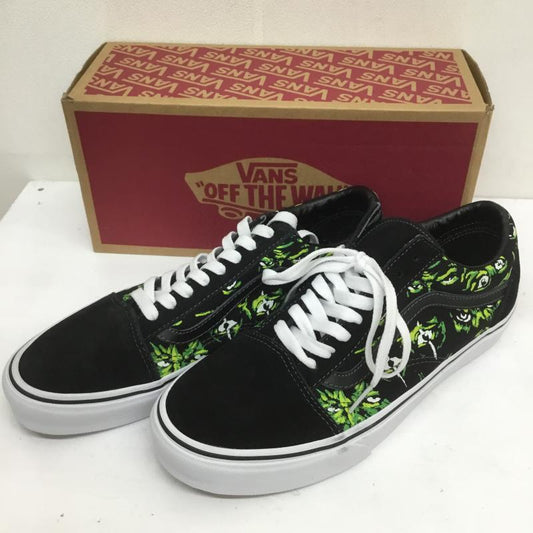 バンズ VANS スニーカー スニーカー OLD SKOOL Eyes In The Dark オールドスクール VN0A4BW2BML1 27.0cm  黒 / ブラック /  メンズ USED 古着 中古 10099709