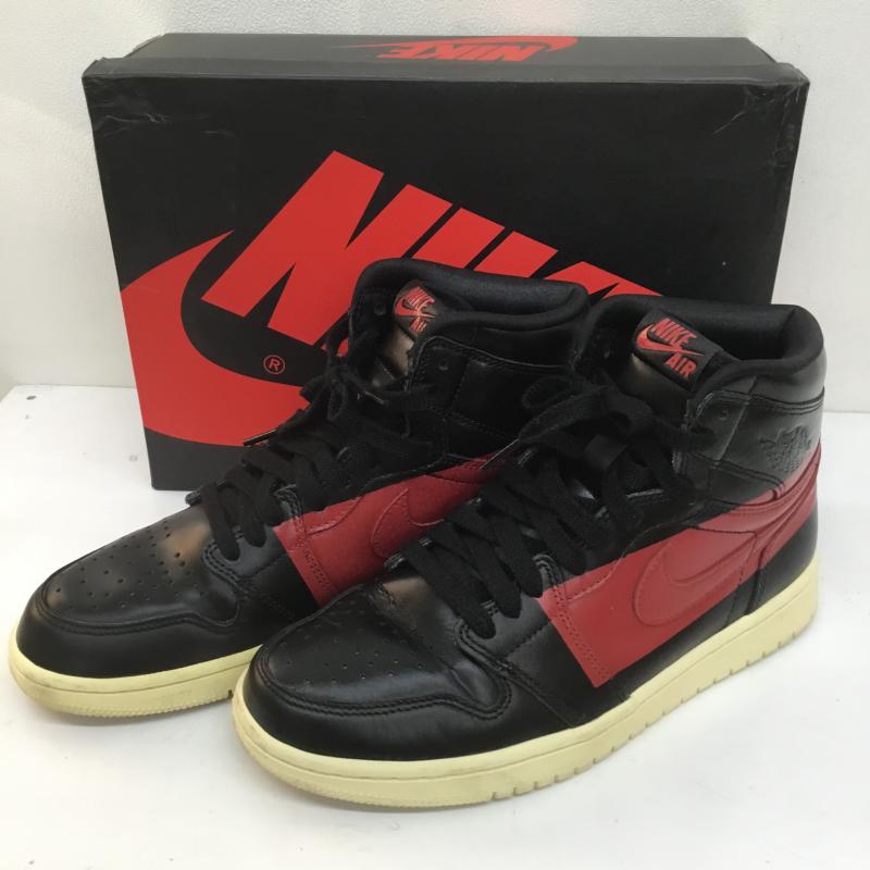 ナイキ NIKE スニーカー スニーカー AIR JORDAN 1 RETRO HIGH OG エアジョーダン1 レトロ ハイ OG ディファイアント クチュール BQ6682-006 26.5cm ロゴ、文字 黒 / ブラック /  メンズ USED 古着 中古 10099718