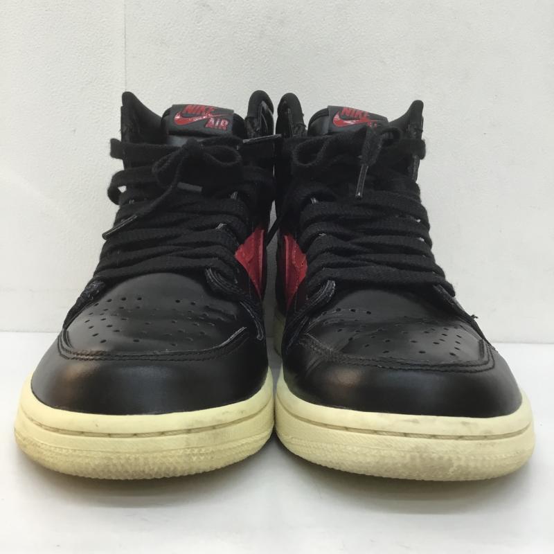 ナイキ NIKE スニーカー スニーカー AIR JORDAN 1 RETRO HIGH OG エアジョーダン1 レトロ ハイ OG ディファイアント クチュール BQ6682-006 26.5cm ロゴ、文字 黒 / ブラック /  メンズ USED 古着 中古 10099718