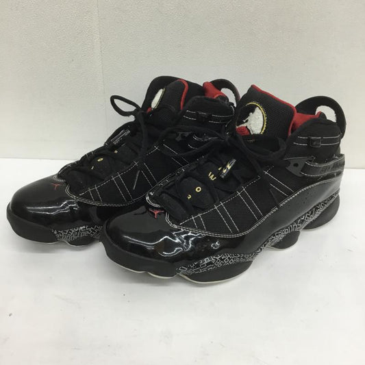 ナイキ NIKE スニーカー スニーカー JORDAN 6 RINGS HOF ジョーダン 6 リングス 371497-031 27.5cm ロゴ、文字 黒 / ブラック /  メンズ USED 古着 中古 10099727