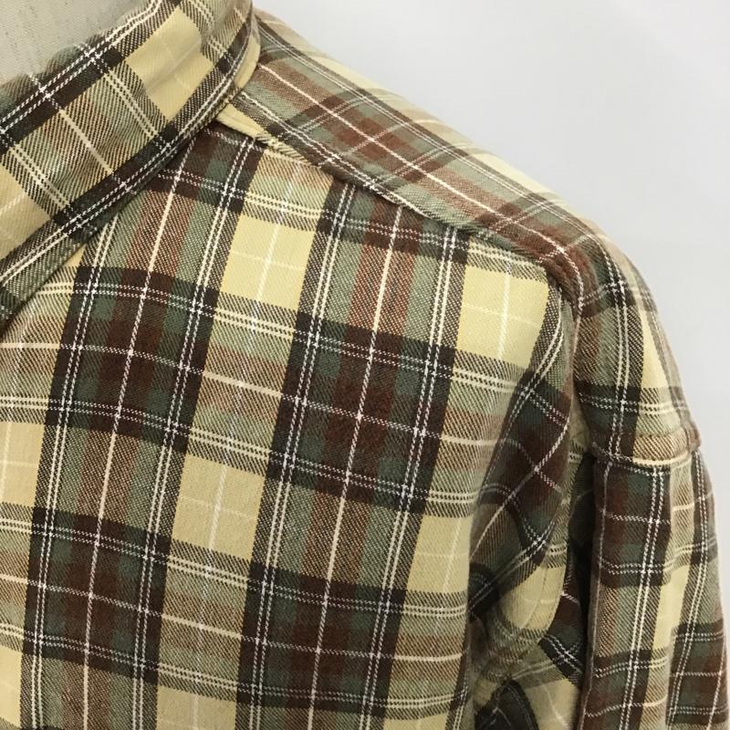 エルエルビーン L.L.Bean シャツ、ブラウス 長袖 OMT37 ボタンダウン コットン XL チェック ベージュ / ベージュ / X カーキ / カーキ / X 茶 / ブラウン / X 白 / ホワイト / X ダークブラウン / ダークブラウン /  メンズ USED 古着 中古 10099810